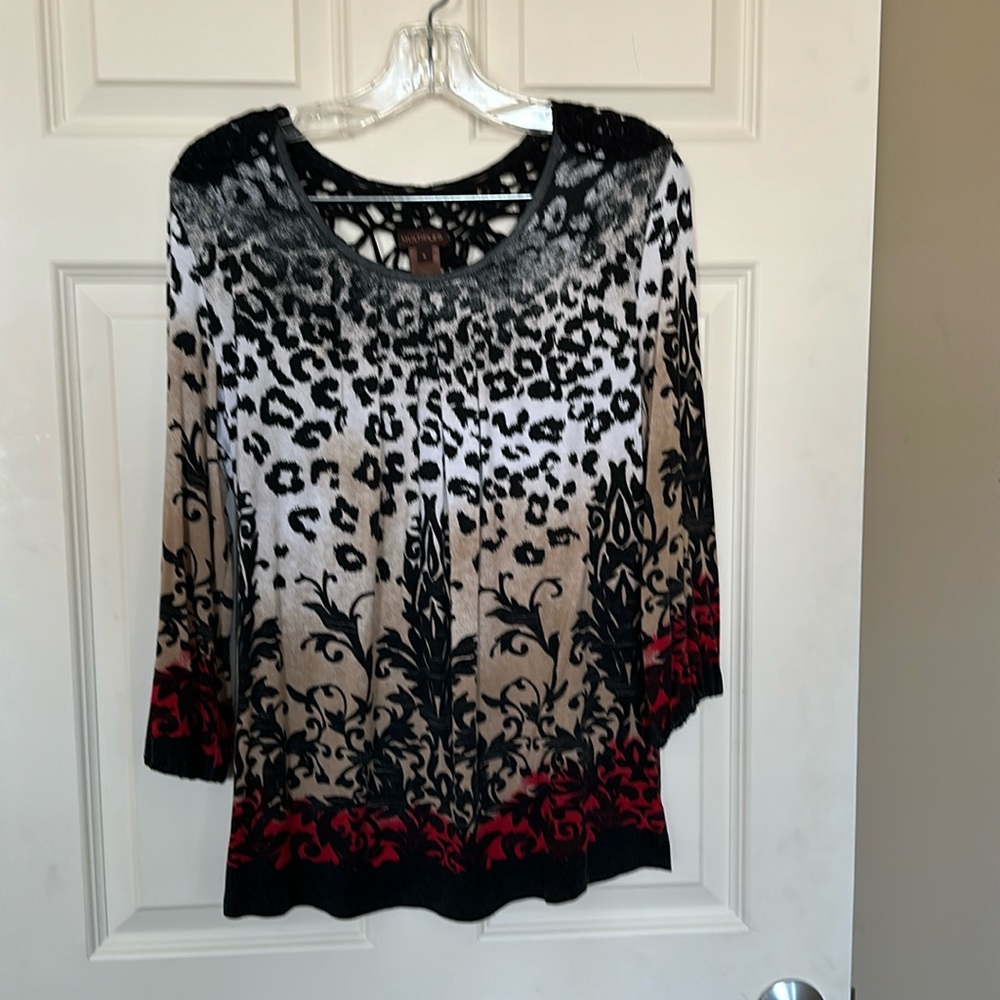 Multiples size small knit swing top